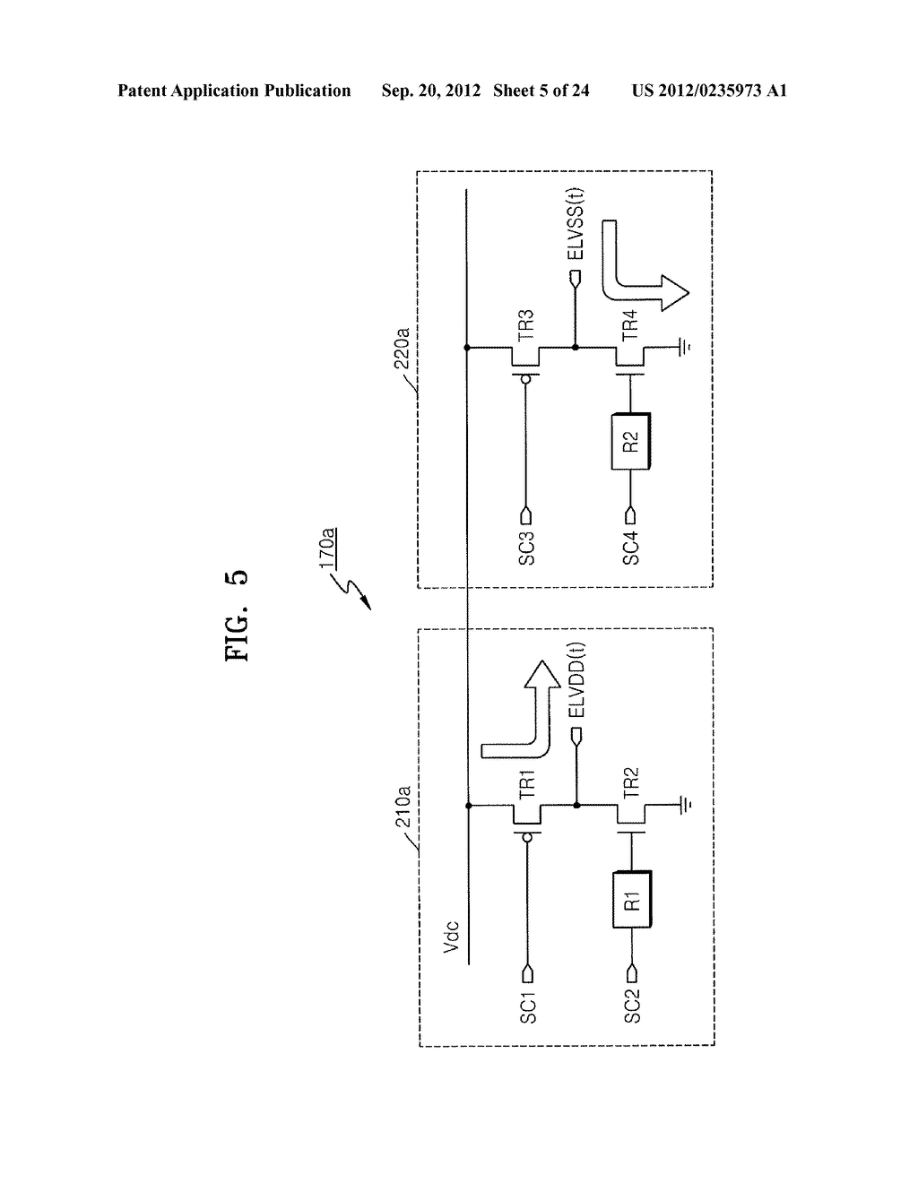 ORGANIC LIGHT-EMITTING DISPLAY APPARATUS AND METHOD OF DRIVING THE SAME - diagram, schematic, and image 06