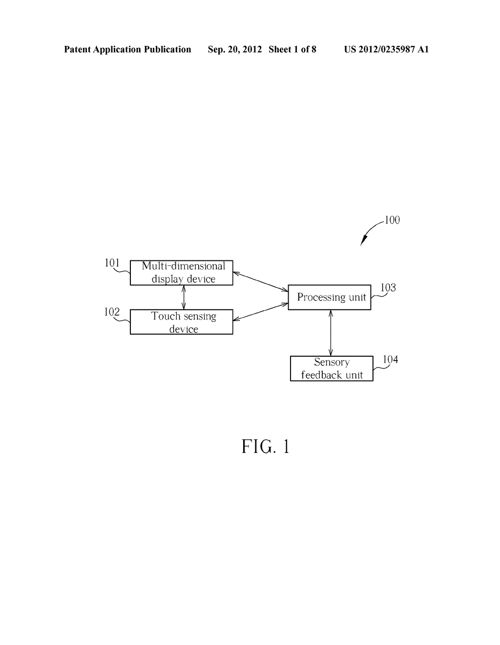 MULTI DIMENSIONAL TOUCH DISPLAY DEVICE AND TOUCH INPUT METHOD THEREOF - diagram, schematic, and image 02