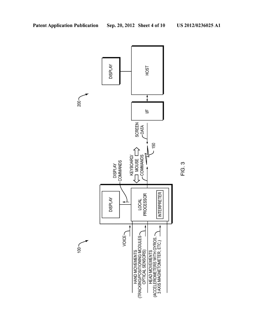 ADVANCED REMOTE CONTROL OF HOST APPLICATION USING MOTION AND VOICE     COMMANDS - diagram, schematic, and image 05