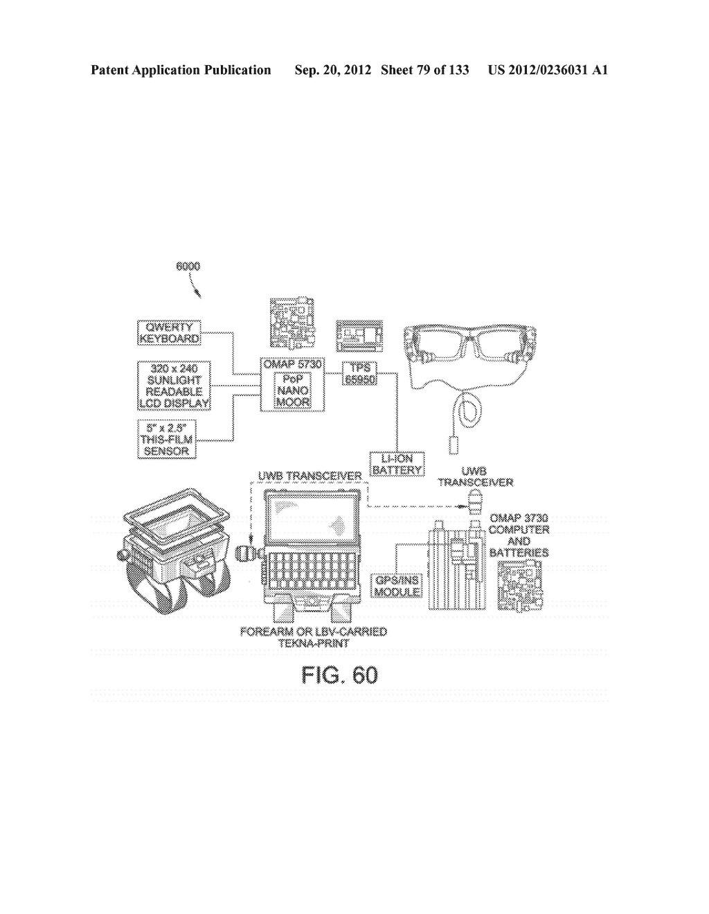 SYSTEM AND METHOD FOR DELIVERING CONTENT TO A GROUP OF SEE-THROUGH NEAR     EYE DISPLAY EYEPIECES - diagram, schematic, and image 80