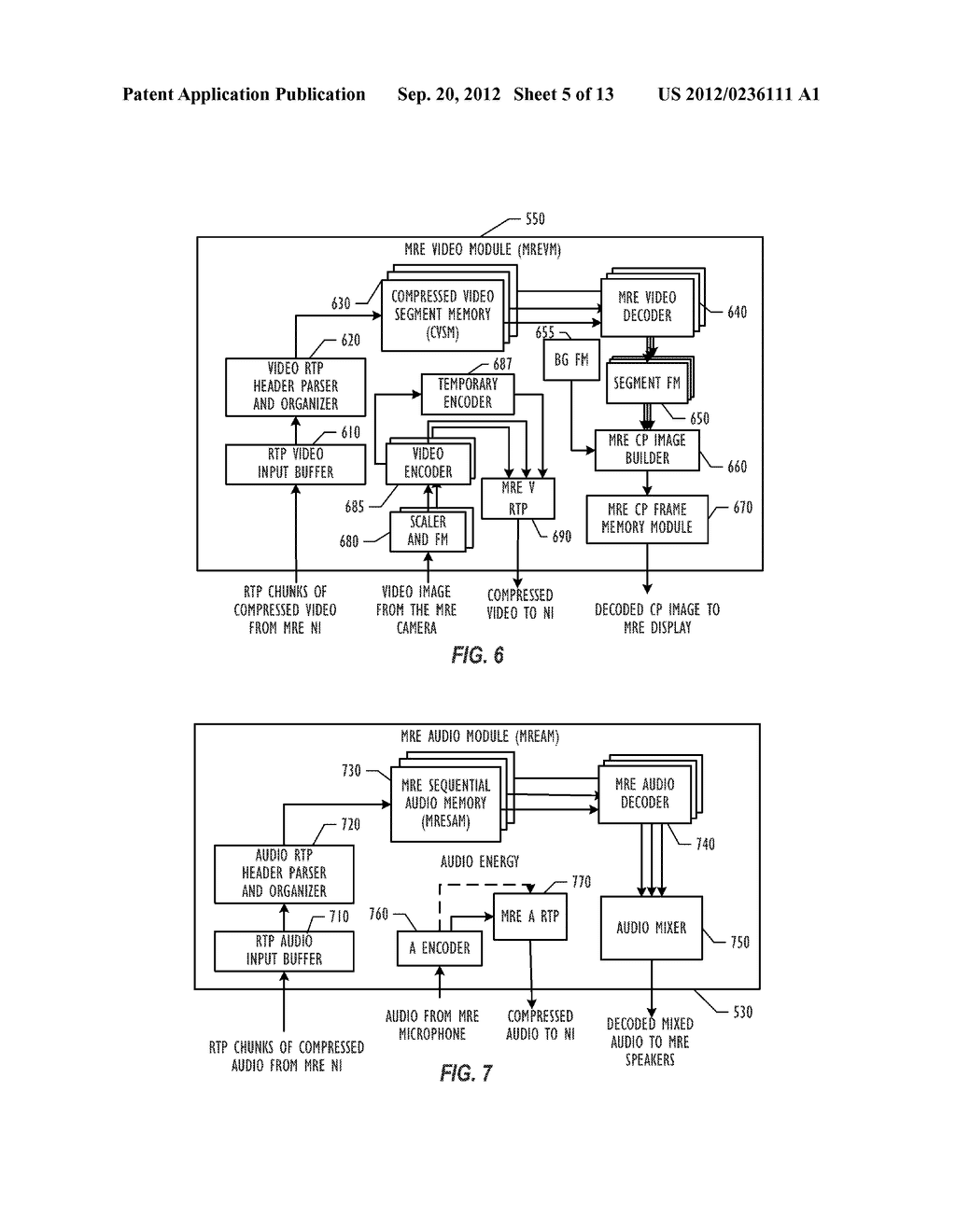 Method and System for Switching Between Video Streams in a Continuous     Presence Conference - diagram, schematic, and image 06