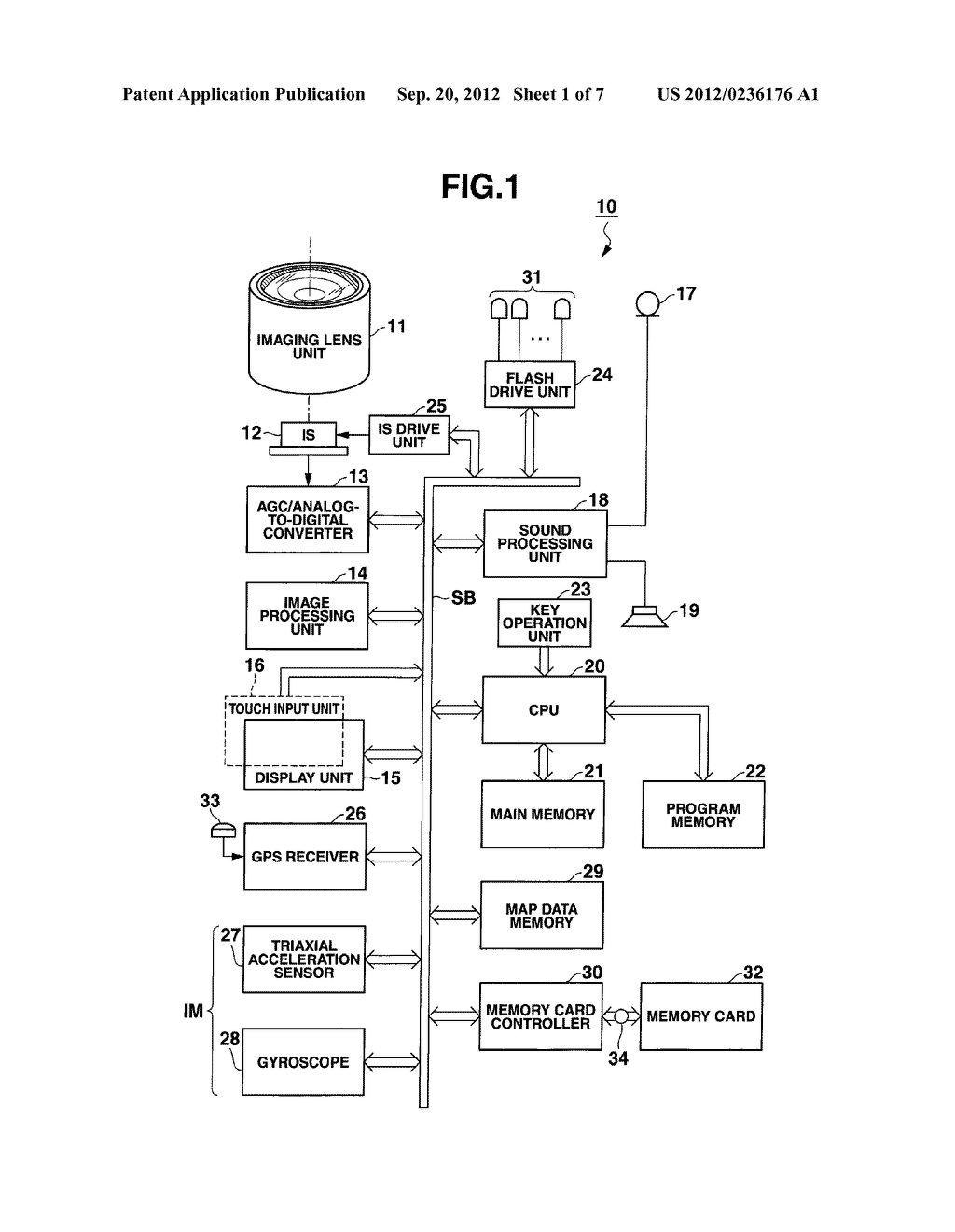 IMAGE RECORDING APPARATUS, IMAGE RECORDING METHOD, AND STORAGE MEDIUM     STORING PROGRAM, FOR USE IN RECORDING SHOT IMAGES - diagram, schematic, and image 02