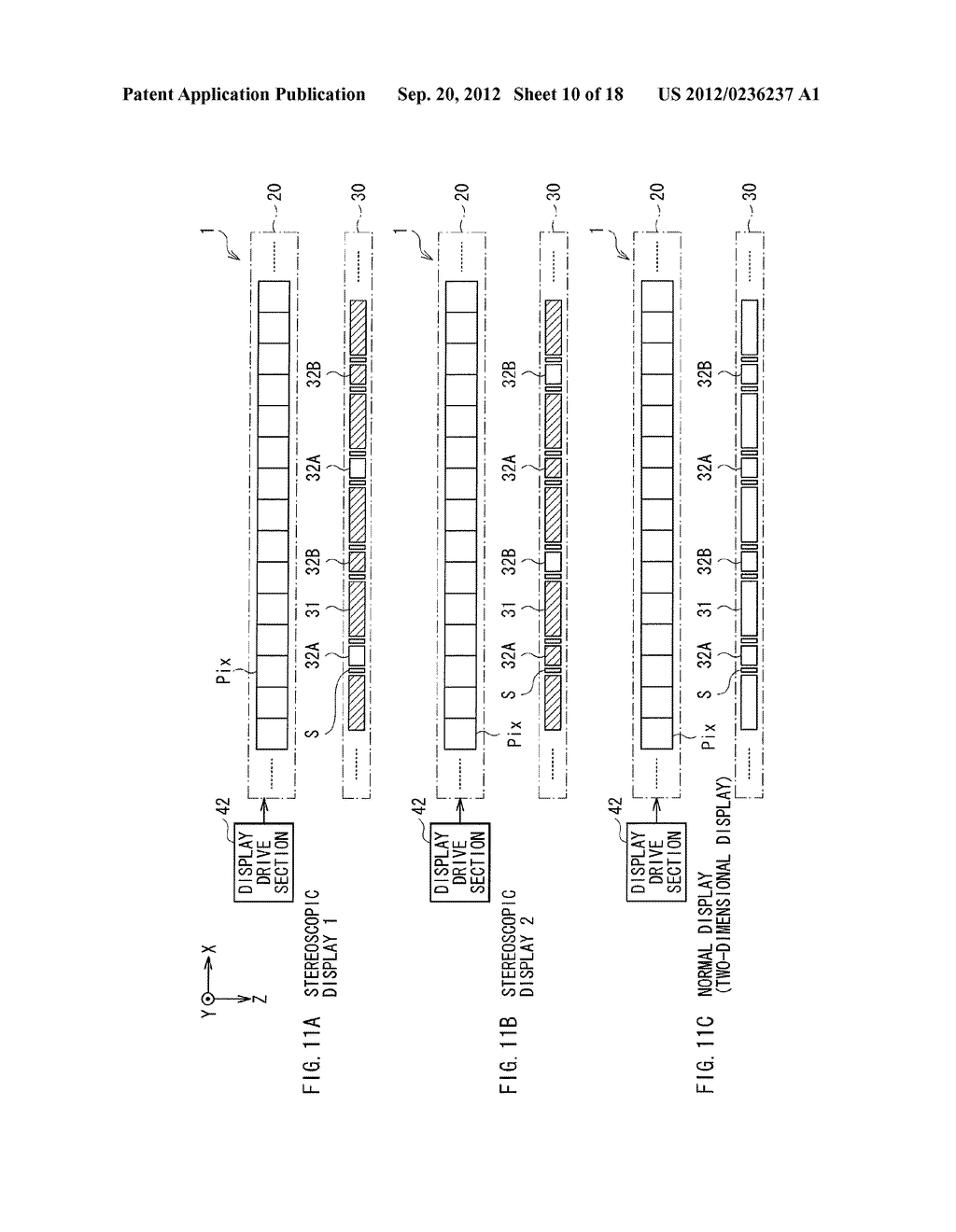 DISPLAY DEVICE AND LIGHT BARRIER ELEMENT - diagram, schematic, and image 11