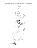 SUPPORT DEVICE FOR THREE-DIMENSIONAL GLASSES diagram and image