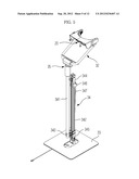 SUPPORT DEVICE FOR THREE-DIMENSIONAL GLASSES diagram and image