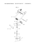 SUPPORT DEVICE FOR THREE-DIMENSIONAL GLASSES diagram and image