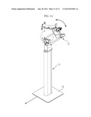 SUPPORT DEVICE FOR THREE-DIMENSIONAL GLASSES diagram and image