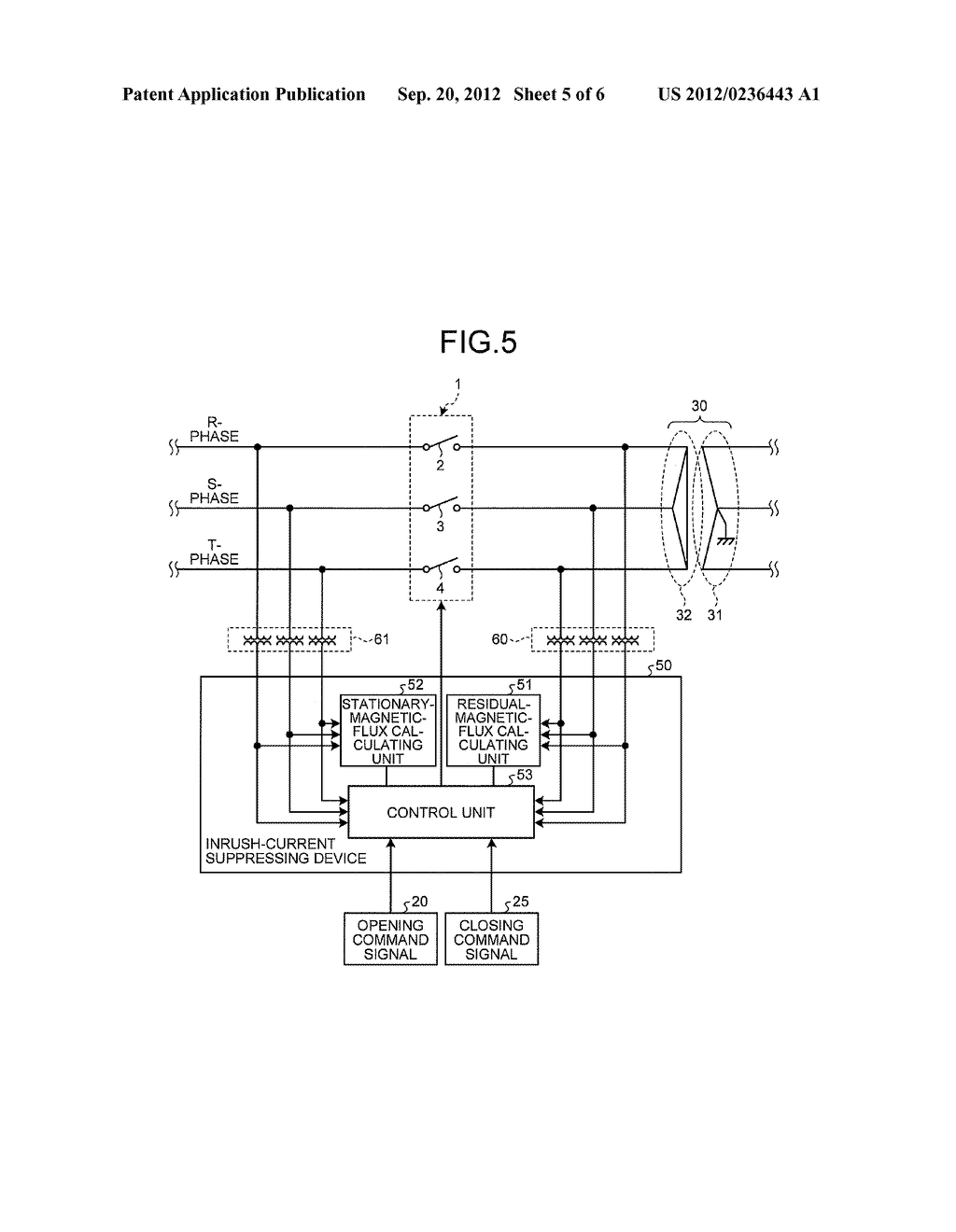 INRUSH-CURRENT SUPPRESSING DEVICE AND INRUSH-CURRENT SUPPRESSING METHOD - diagram, schematic, and image 06