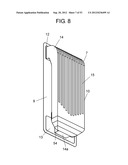 RADIATION UNIT OF ELECTRONIC DEVICE AND ELECTRONIC DEVICE USING SAME diagram and image