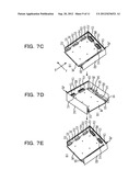 ELECTRONIC DEVICE AND CONNECTION STRUCTURE FOR CIRCUIT BOARD diagram and image