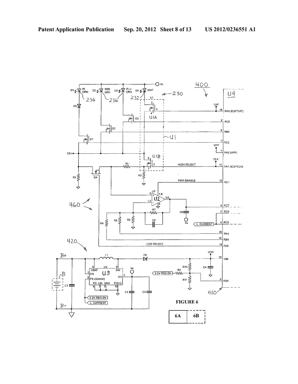 LIGHT HAVING A COMPARTMENT ACCOMMODATING BATTERIES OF DIFFERENT TYPES,     SIZES AND/OR SHAPES - diagram, schematic, and image 09