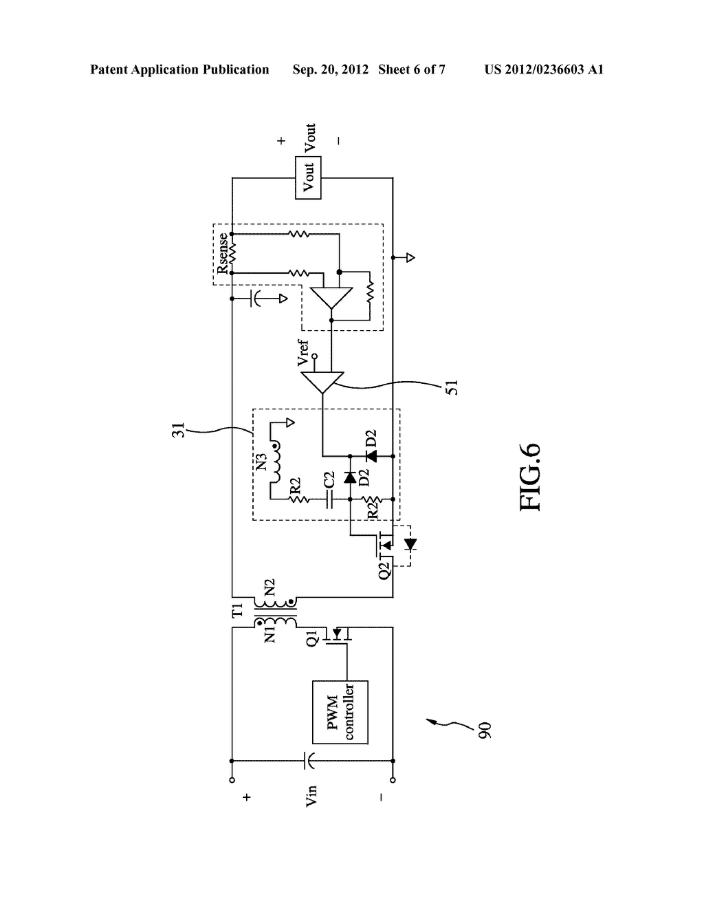 POWER CONVERTER HAVING HIGH EFFICIENCY AT LOW LOAD - diagram, schematic, and image 07