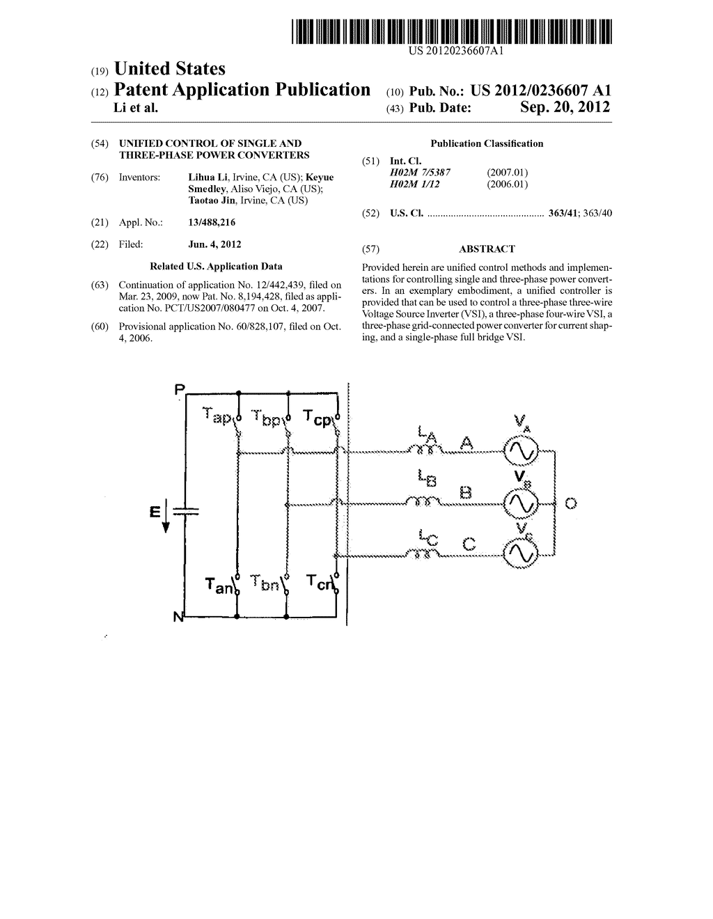 Unified Control of Single and Three-Phase Power Converters - diagram, schematic, and image 01