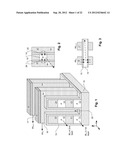 INTEGRATED CIRCUIT SELF ALIGNED 3D MEMORY ARRAY AND MANUFACTURING METHOD diagram and image