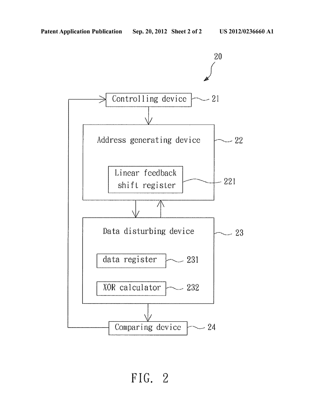 TEST SYSTEM AND TEST METHOD FOR MEMORY - diagram, schematic, and image 03