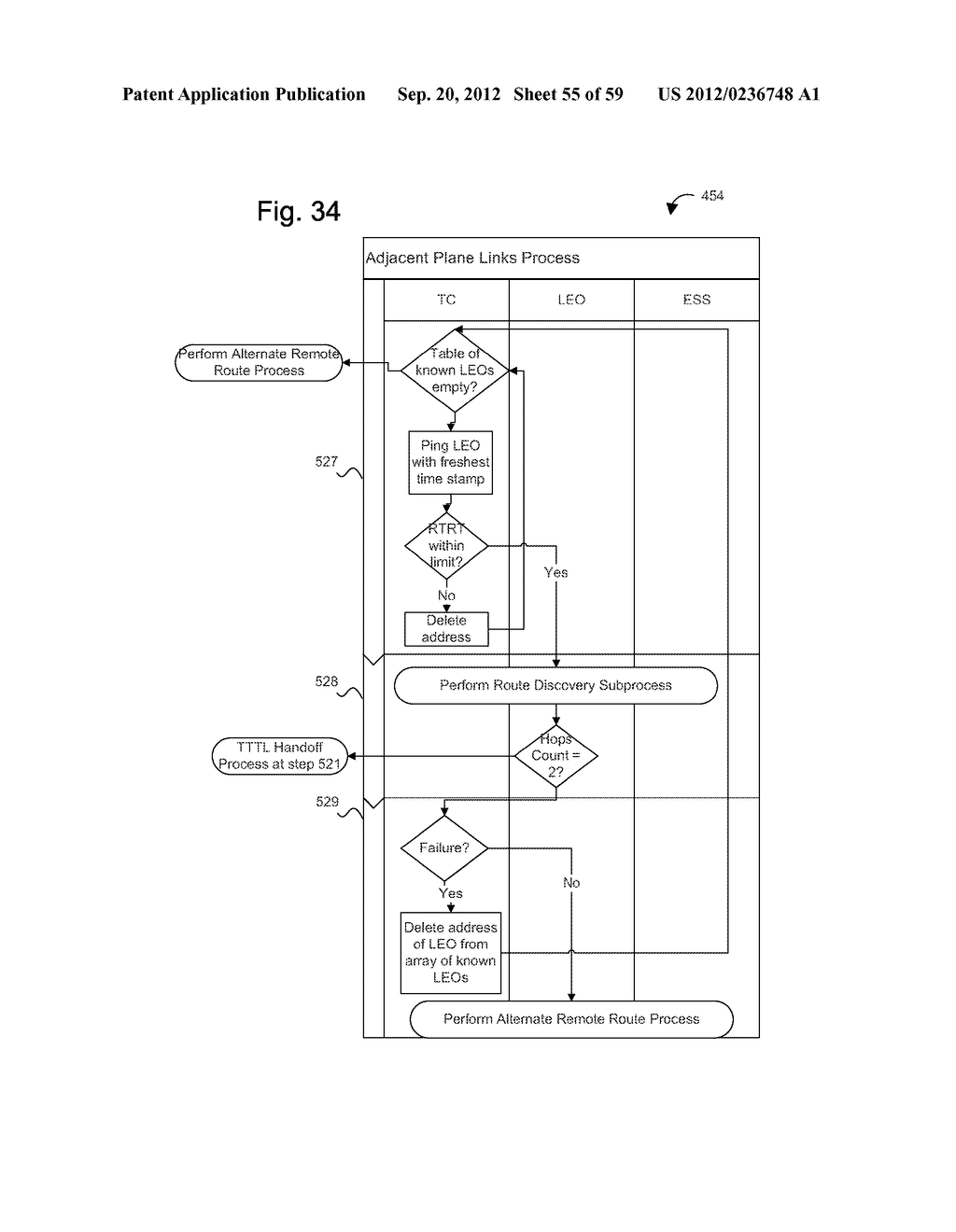 SYSTEMS AND METHODS FOR FACILITATING WIRELESS NETWORK COMMUNICATION,     SATELLITE-BASED WIRELESS NETWORK SYSTEMS, AND AIRCRAFT-BASED WIRELESS     NETWORK SYSTEMS, AND RELATED METHODS - diagram, schematic, and image 56