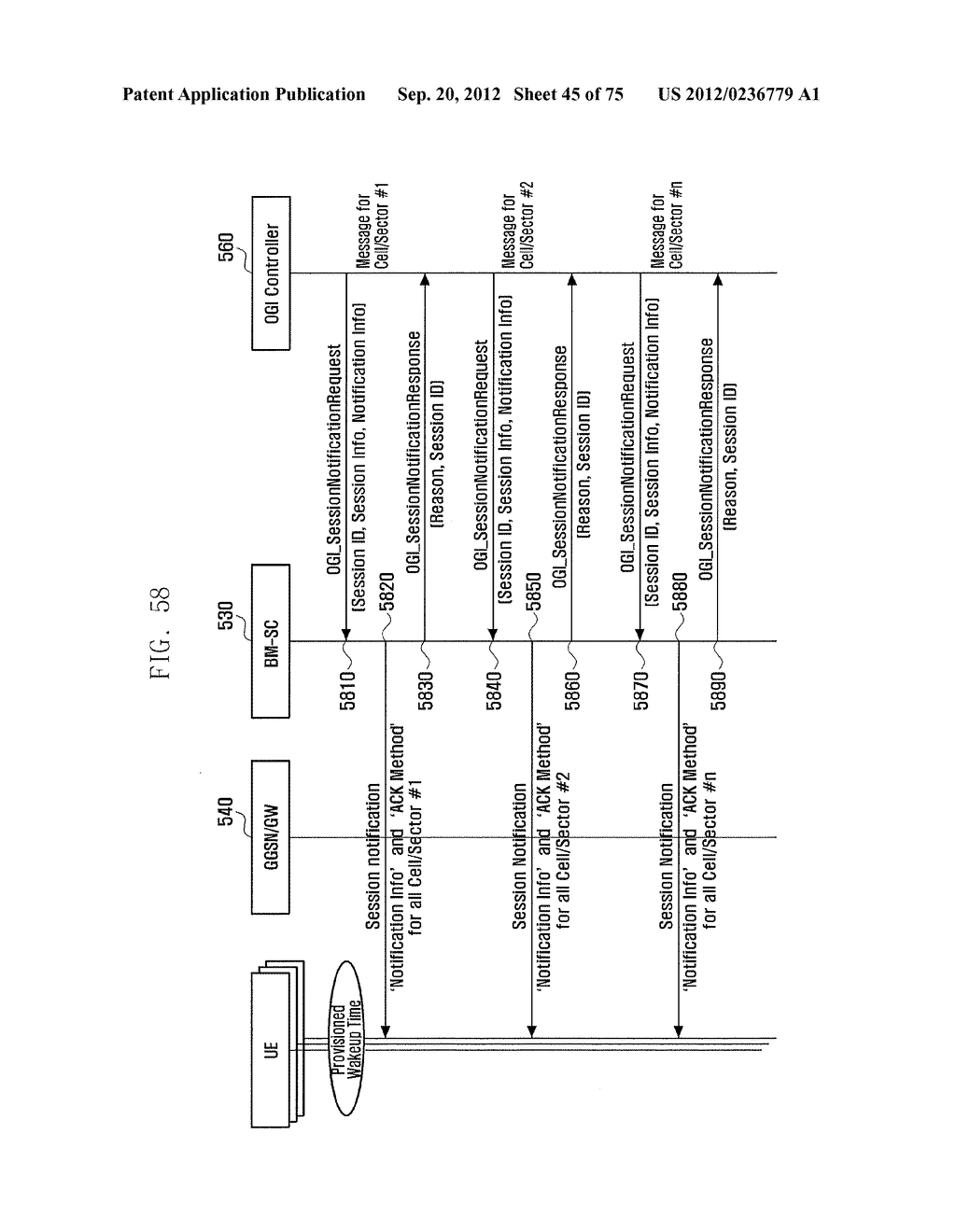 APPARATUS AND METHOD FOR RELIABLY AND DYNAMICALLY TRANSMITTING GROUP     INFORMATION VIA A WIRELESS MULTICAST OR BROADCAST CHANNEL - diagram, schematic, and image 46