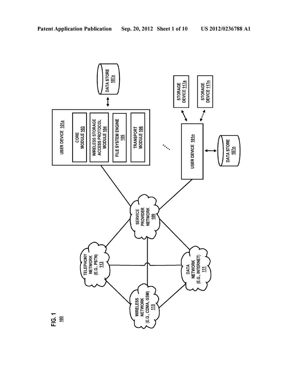METHOD AND SYSTEM FOR ACCESSING STORAGE DEVICES - diagram, schematic, and image 02