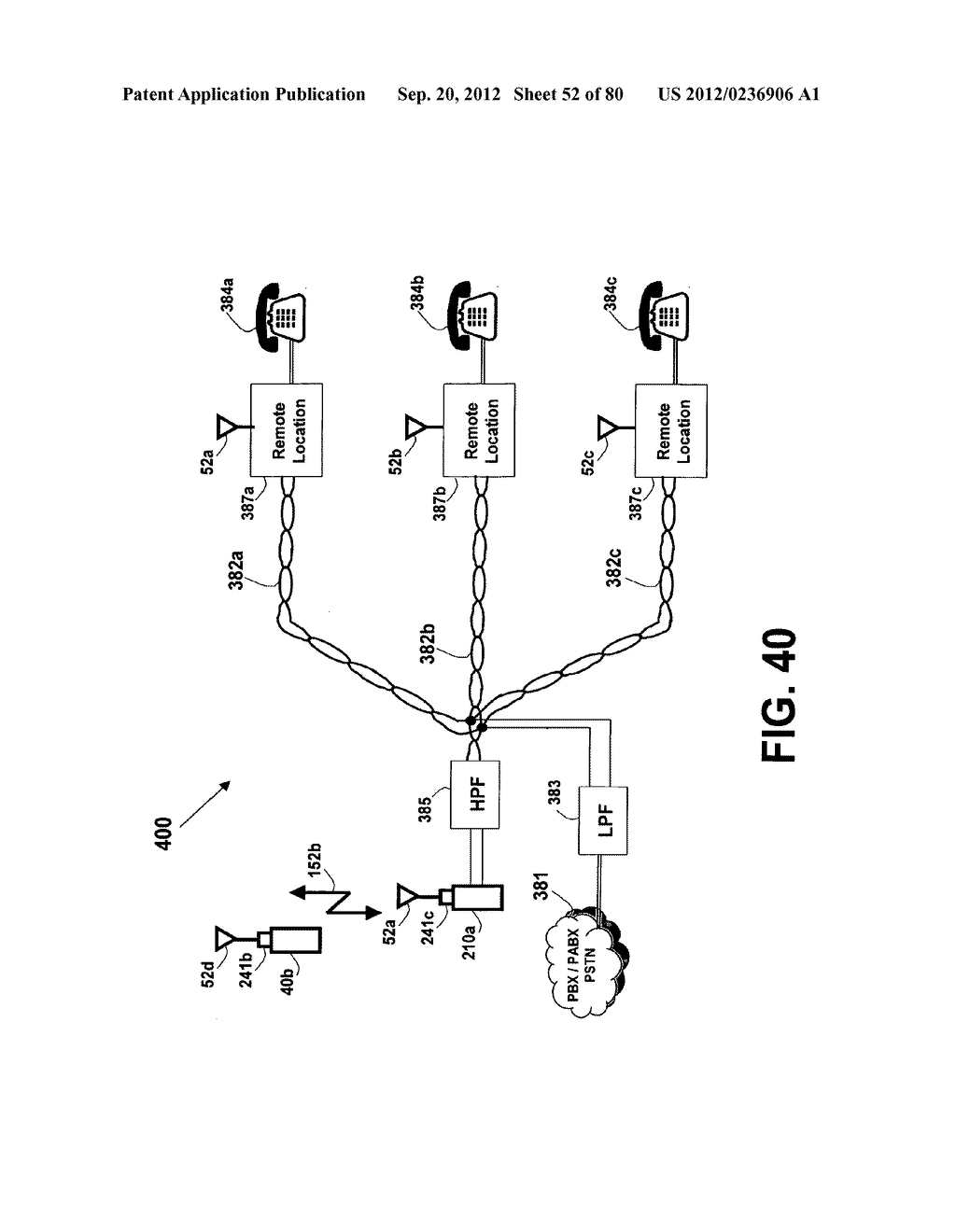 APPARATUS AND METHOD FOR FREQUENCY SHIFTING OF A WIRELESS SIGNAL AND     SYSTEMS USING FREQUENCY SHIFTING - diagram, schematic, and image 53