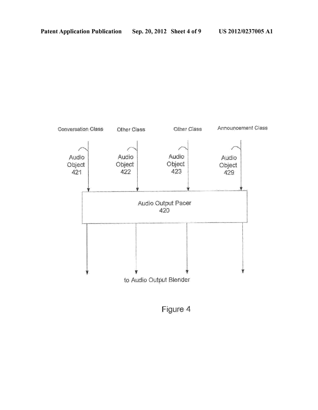 System and Method of Adjusting the Sound of Multiple Audio Objects     Directed Toward an Audio Output Device - diagram, schematic, and image 05