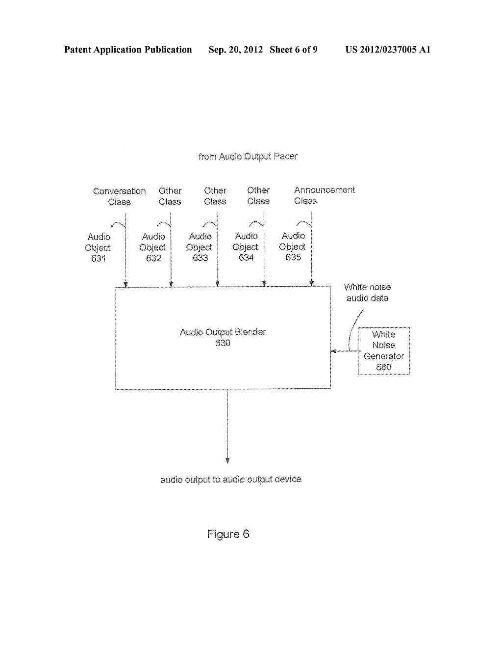 System and Method of Adjusting the Sound of Multiple Audio Objects     Directed Toward an Audio Output Device - diagram, schematic, and image 07