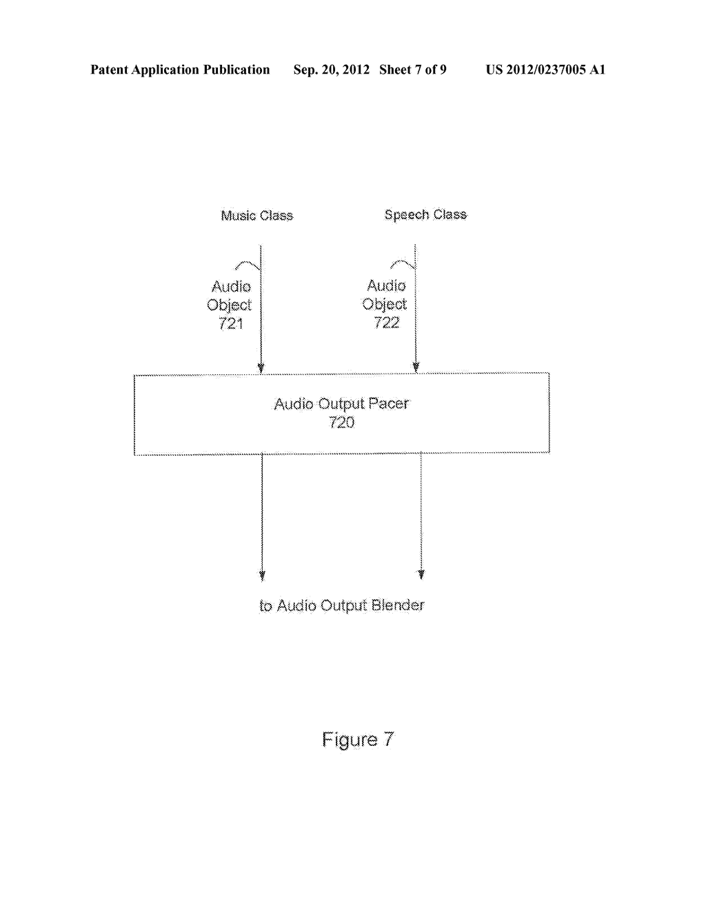 System and Method of Adjusting the Sound of Multiple Audio Objects     Directed Toward an Audio Output Device - diagram, schematic, and image 08
