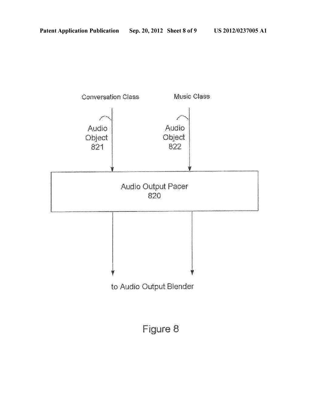 System and Method of Adjusting the Sound of Multiple Audio Objects     Directed Toward an Audio Output Device - diagram, schematic, and image 09