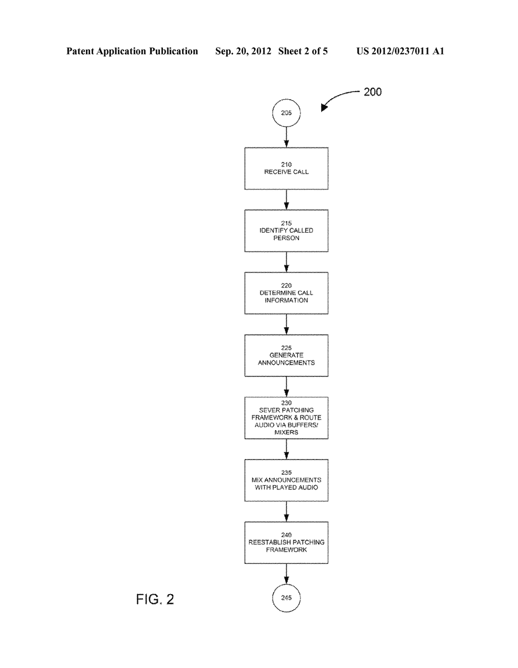 APPARATUS AND METHODS FOR NOTIFICATION OF A PARTY IN A TELEPHONE     CONFERENCE - diagram, schematic, and image 03