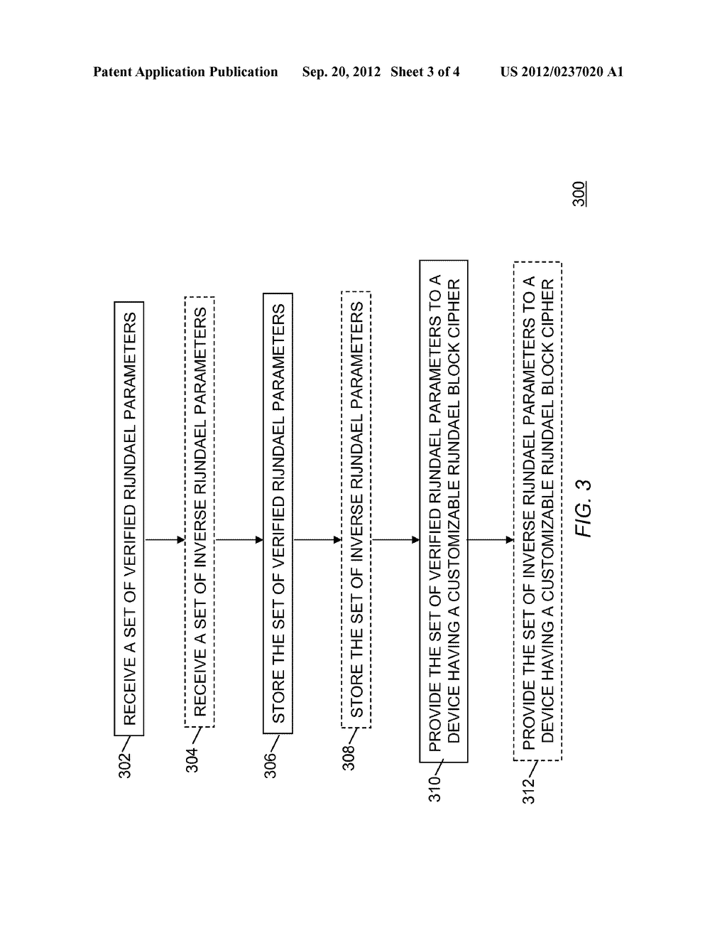 METHODS FOR CUSTOMIZING A RIJNDAEL BLOCK CIPHER - diagram, schematic, and image 04