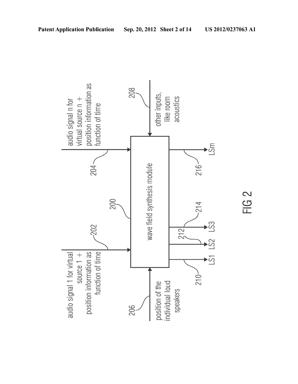 APPARATUS AND METHOD FOR CALCULATING DRIVING COEFFICIENTS FOR LOUDSPEAKERS     OF A LOUDSPEAKER ARRANGEMENT AND APPARATUS AND METHOD FOR PROVIDING DRIVE     SIGNALS FOR LOUDSPEAKERS OF A LOUDSPEAKER ARRANGEMENT BASED ON AN AUDIO     SIGNAL ASSOCIATED WITH A VIRTUAL SOURCE - diagram, schematic, and image 03