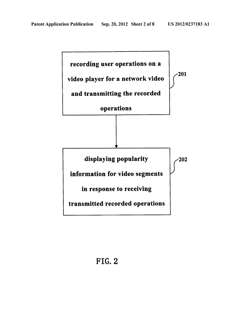 METHOD AND APPARATUS FOR IDENTIFYING POPULAR NETWORK VIDEO SEGMENTS - diagram, schematic, and image 03