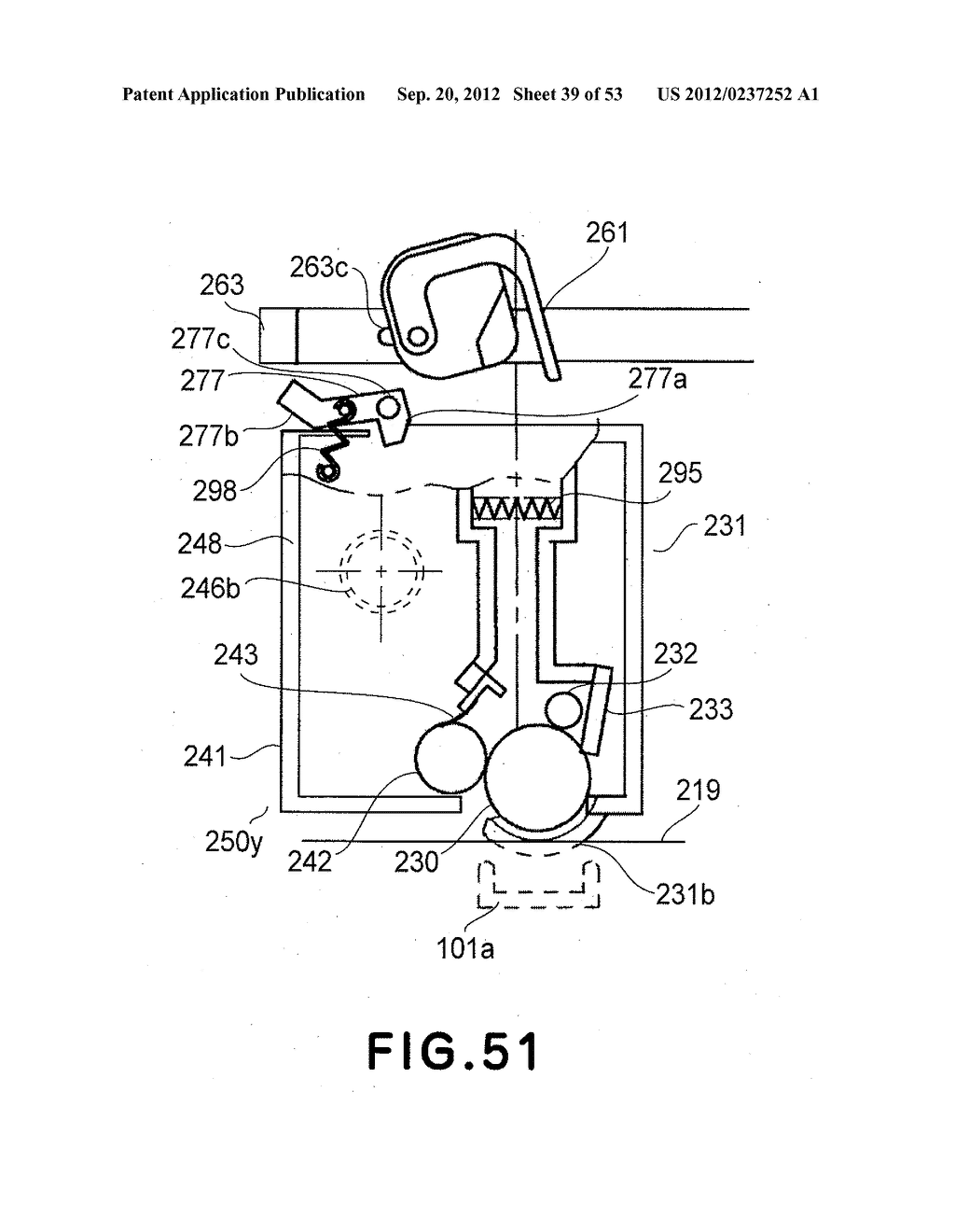 PROCESS CARTRIDGE AND IMAGE FORMING APPARATUS - diagram, schematic, and image 40