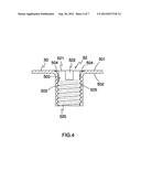 SCREW FOR SEALING EXTRUDED TAPPED HOLE IN METALLIC SHEET diagram and image