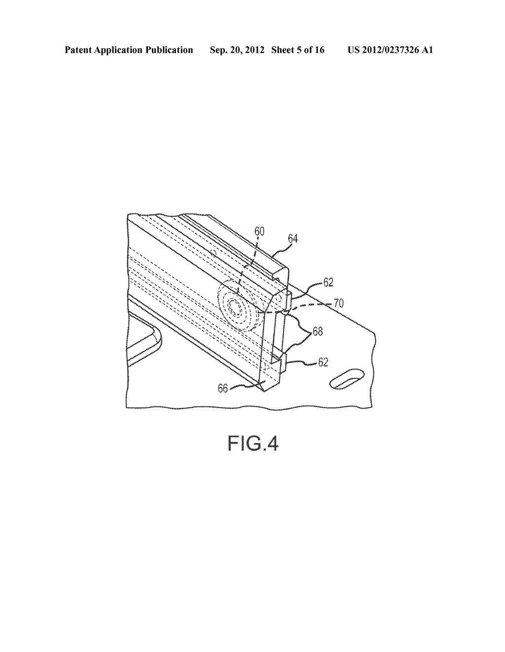 SYSTEM AND METHOD FOR TRANSFERRING A WHEELED LOAD INTO A TRANSPORT VEHICLE - diagram, schematic, and image 06