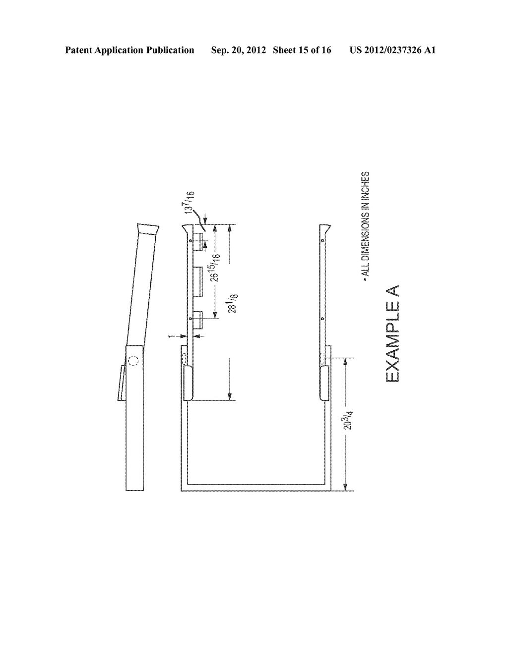 SYSTEM AND METHOD FOR TRANSFERRING A WHEELED LOAD INTO A TRANSPORT VEHICLE - diagram, schematic, and image 16