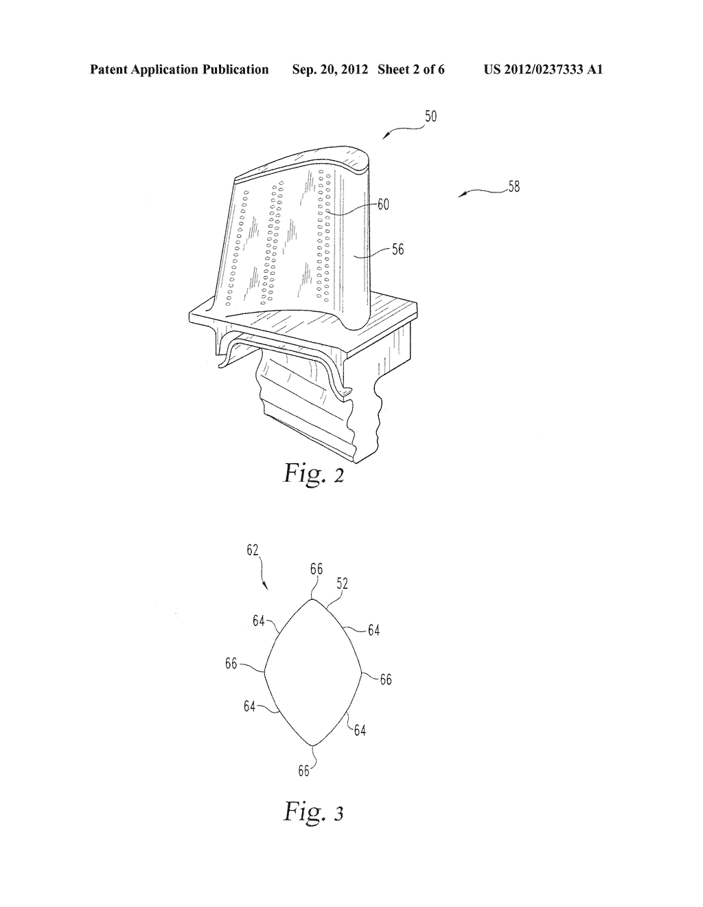 COOLED GAS TURBINE ENGINE COMPONENT - diagram, schematic, and image 03