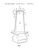 TURBINE BLADE TIP diagram and image