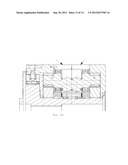 HYDRAULIC MOTOR OR PUMP WITH TANGENTIAL PISTONS WITH ANNULAR OR SECTIONAL     SHAPE ON ORDINARY OR PLANETARY GEAR FOR HIGH TORQUE, AND POWER     PERFORMANCE AND HYDRAULIC AND MECHANICAL EFFICIENCY diagram and image