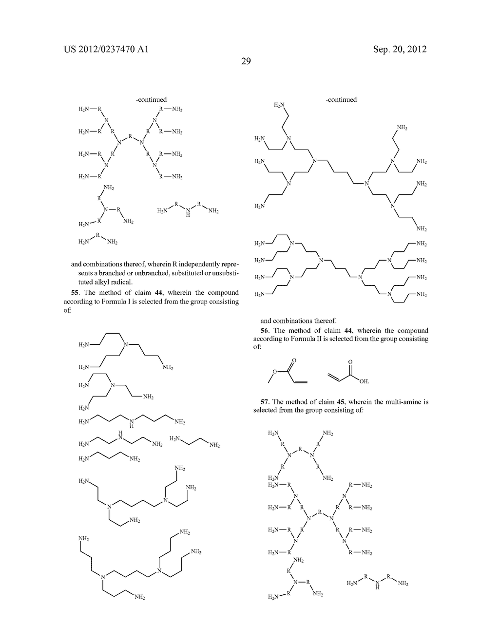 AMIDO-AMINE POLYMER COMPOSITIONS - diagram, schematic, and image 30