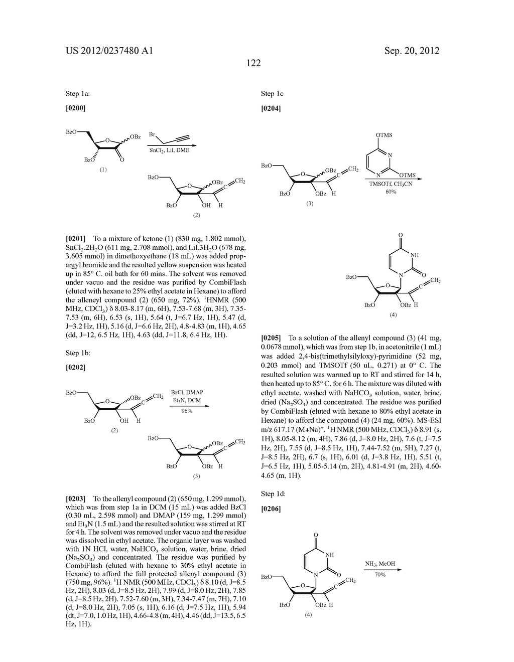 2'ALLENE-SUBSTITUTED NUCLEOSIDE DERIVATIVES - diagram, schematic, and image 123