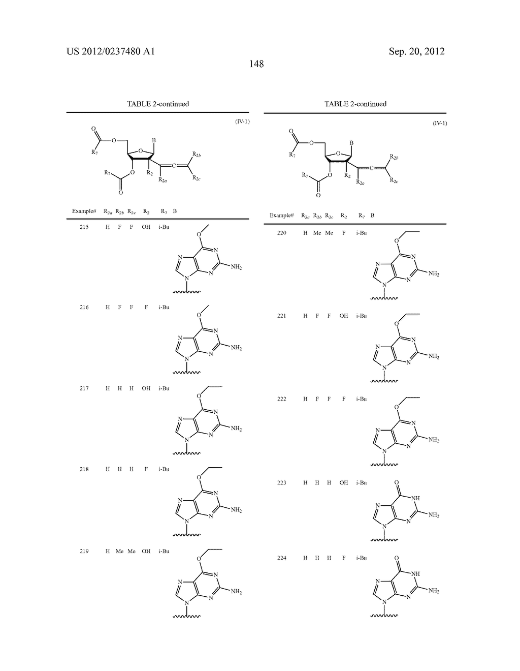2'ALLENE-SUBSTITUTED NUCLEOSIDE DERIVATIVES - diagram, schematic, and image 149