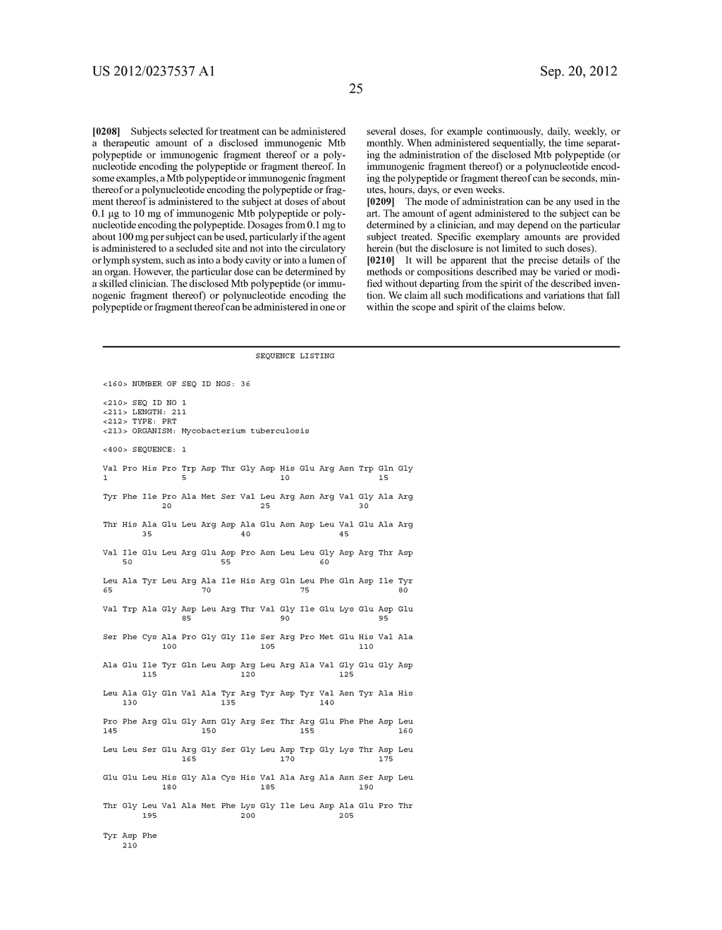 METHODS FOR PRODUCING AN IMMUNE RESPONSE TO TUBERCULOSIS - diagram, schematic, and image 31