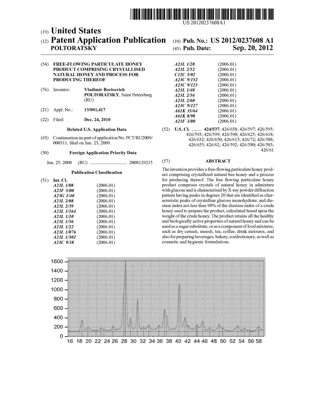 FREE-FLOWING PARTICULATE HONEY PRODUCT COMPRISING CRYSTALLISED NATURAL     HONEY AND PROCESS FOR PRODUCING THEREOF - diagram, schematic, and image 01