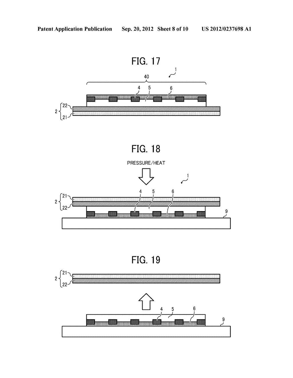 METHOD OF MANUFACTURING TRANSFER SHEET AND TRANSFER SHEET - diagram, schematic, and image 09