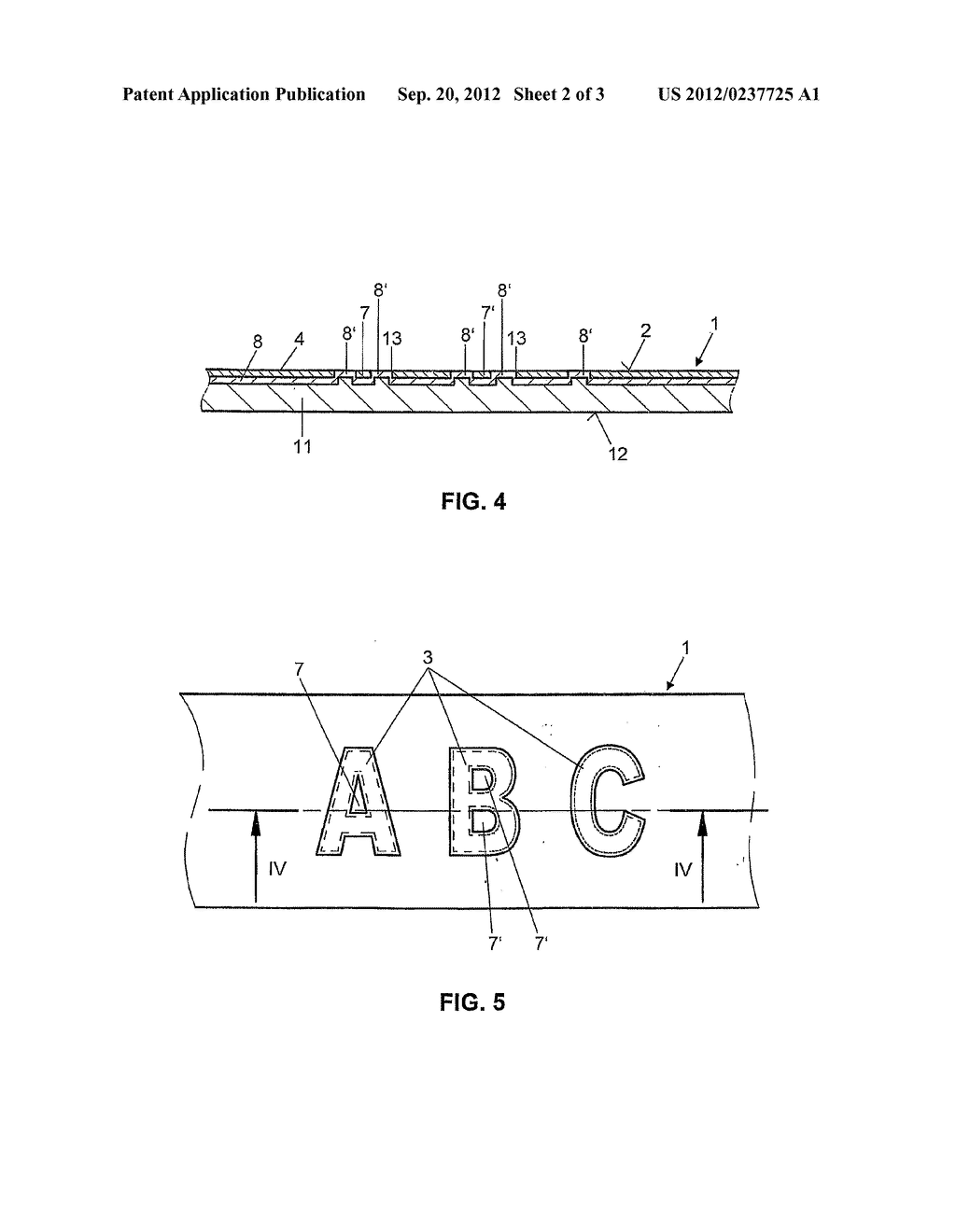 METHOD FOR PRODUCING A COMPONENT HAVING A PLANAR DECORATIVE ELEMENT AND     COMPONENT HAVING A PLANAR DECORATIVE ELEMENT - diagram, schematic, and image 03