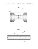 PROCESS FOR FORMING A DOUBLE-SIDED SHAPED FOAM ARTICLE diagram and image