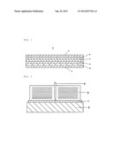 PRESSURE-SENSITIVE ADHESIVE TAPE FOR TEMPORARY FIXING OF ELECTRONIC PART diagram and image