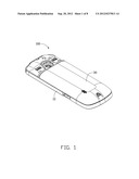 BATTERY COVER ASSEMBLY FOR ELECTRONIC DEVICES diagram and image