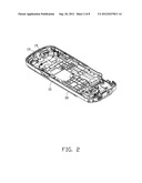 BATTERY COVER ASSEMBLY FOR ELECTRONIC DEVICES diagram and image