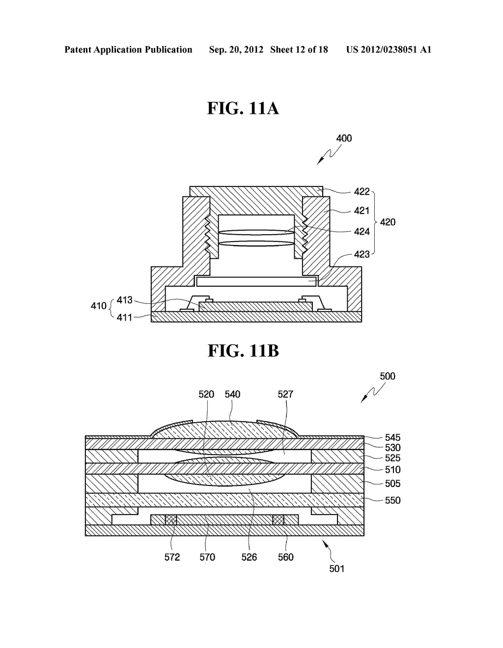IMAGE SENSOR AND METHOD OF FABRICATING THE SAME - diagram, schematic, and image 13